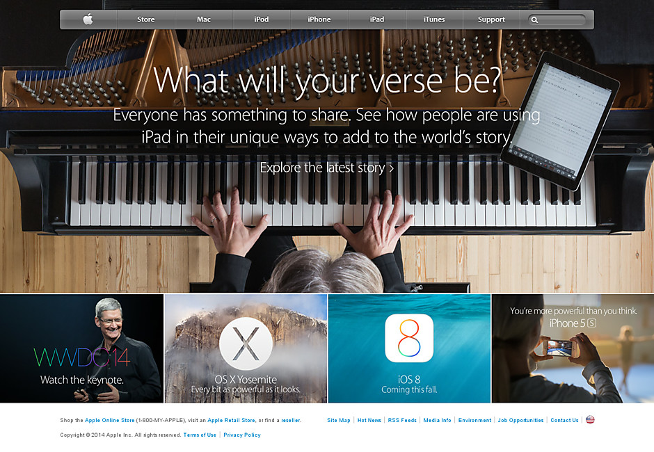 Apple's story appealing to musicians