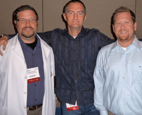 Brian Massey, Kent Lewis and Dylan Boyd at Innotech Portland