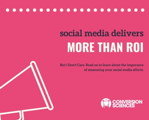 What is your social media ROI? Can you measure the increase in traffic quality coming to your site from your social media actions?