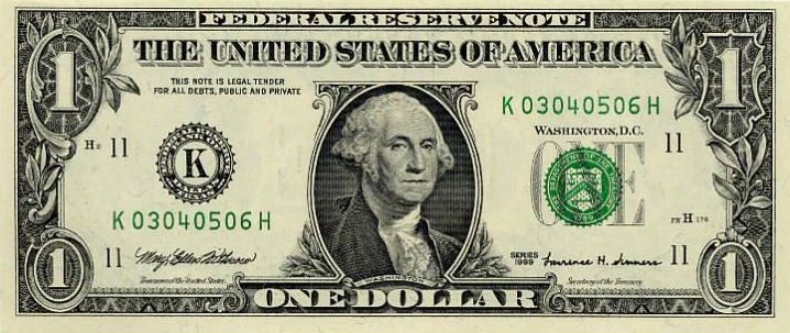 $1 