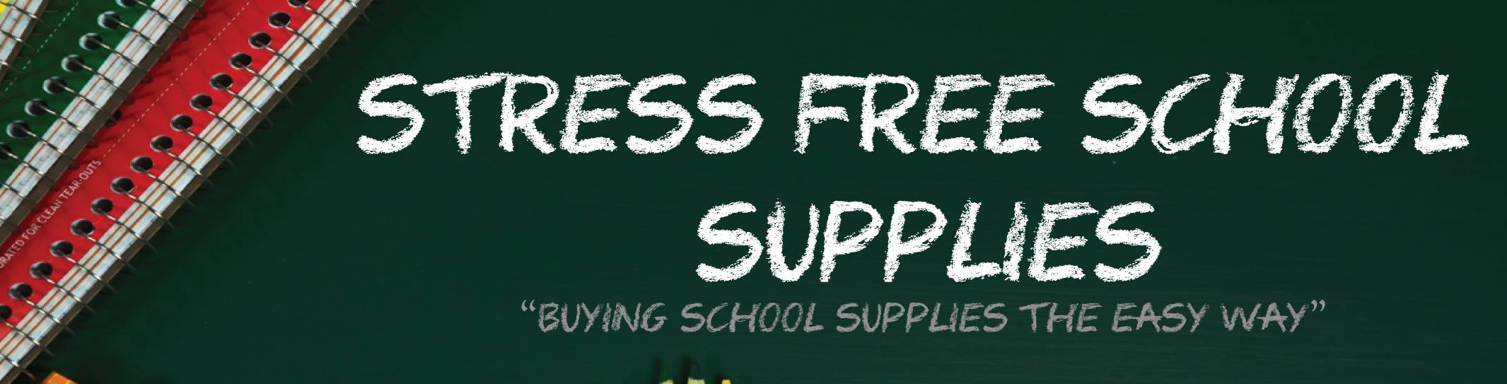 Stress Free School Supplies