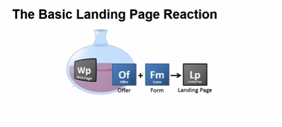 The Basic Landing Page Reaction