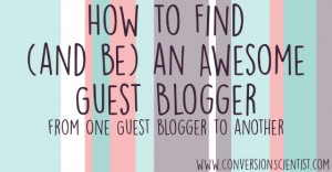 how to find and be an awesome guest blogger feature image
