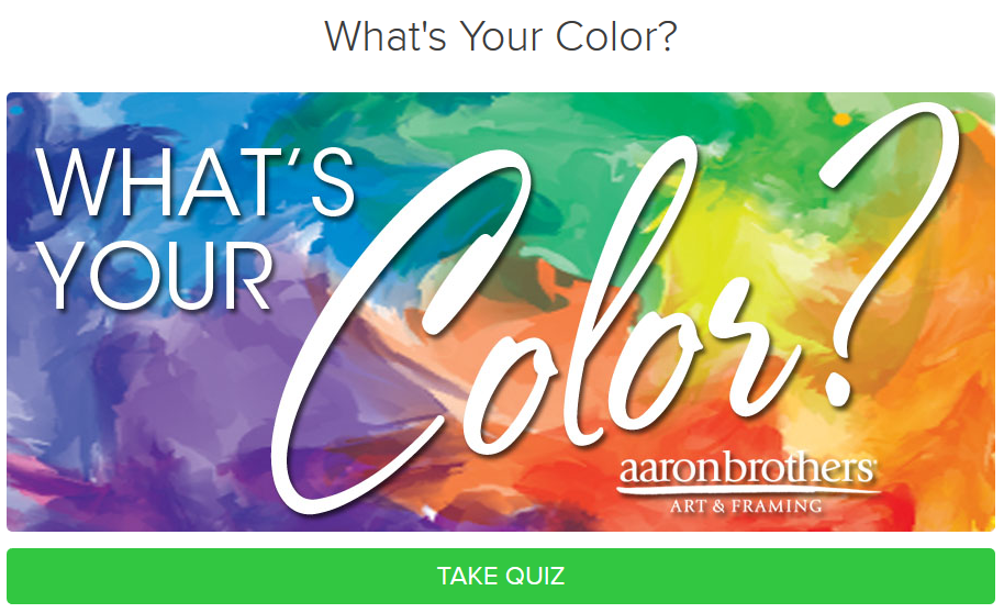 aaron brothers color quiz