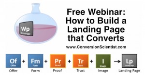 free webinar how to building a landing page that converts feature image