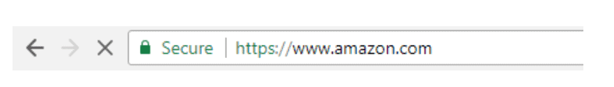 Security starts at the address bar Security starts at the address bar