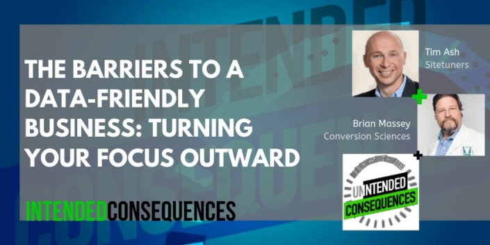 The barriers to a data-friendly business with Tim Ash. Listen to the interview.