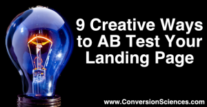 9 creative ways to ab test your landing page
