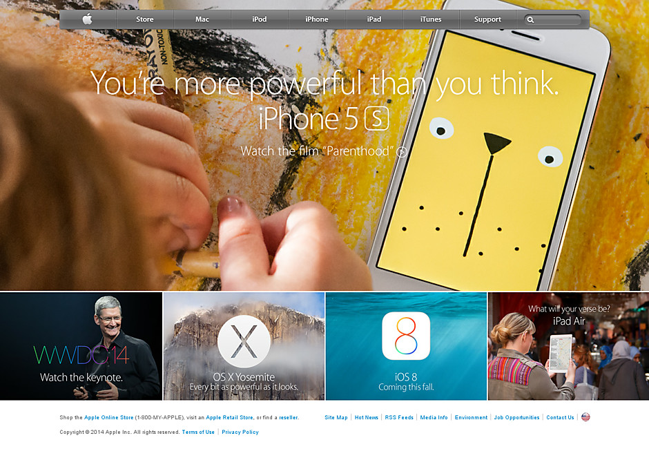 Apple's story appealing to parents