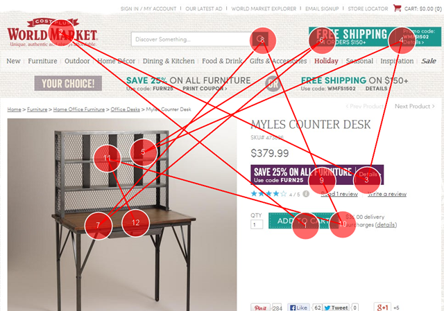 The click target is "closer" to where the eyes -- and mouse -- are likely to be on this page. The click target is "closer" to where the eyes -- and mouse -- are likely to be on this page.