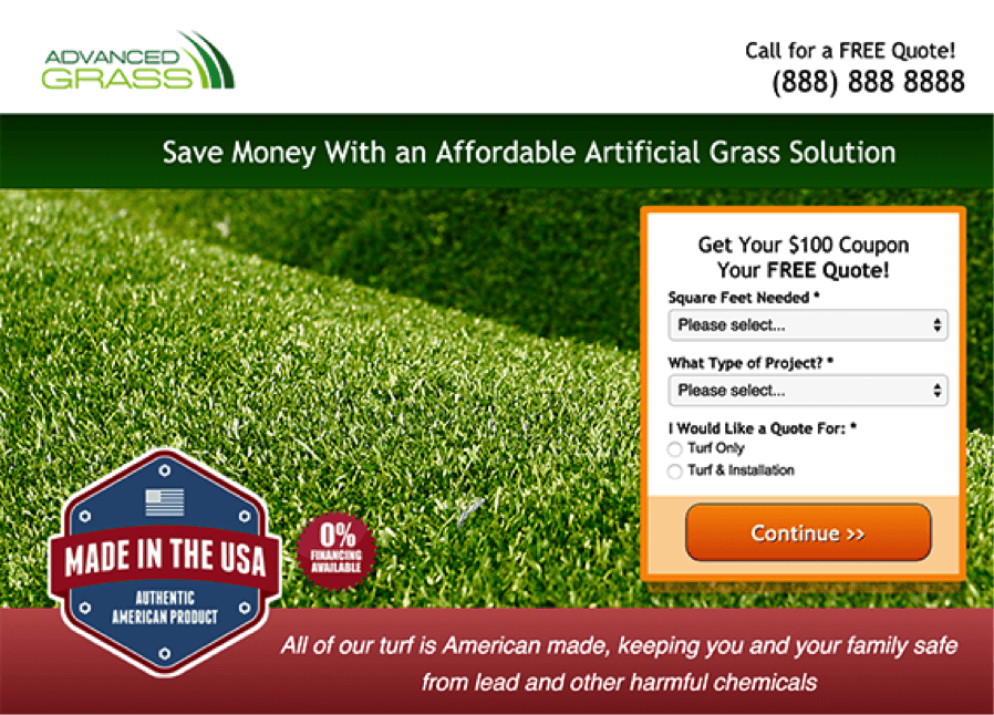 Part 2 of the multi-step lead generation form. Part 2 of the multi-step lead generation form.
