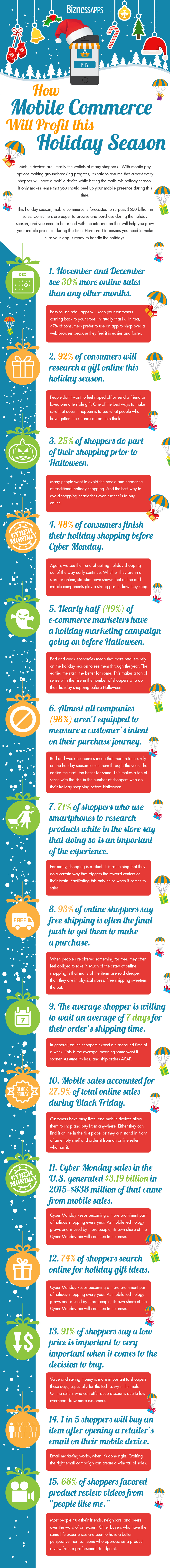 Bizapps Holiday Infographic