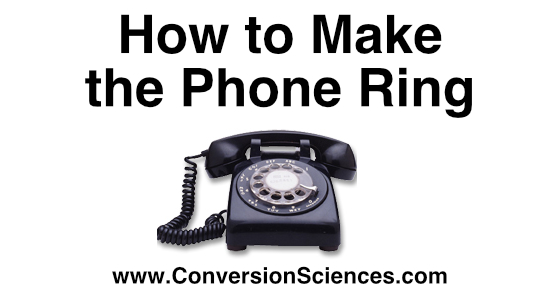 how to make the phone ring