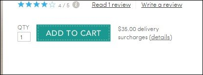 Lot's of white space around this click target make it easier to see and click. Lot's of white space around this click target make it easier to see and click.