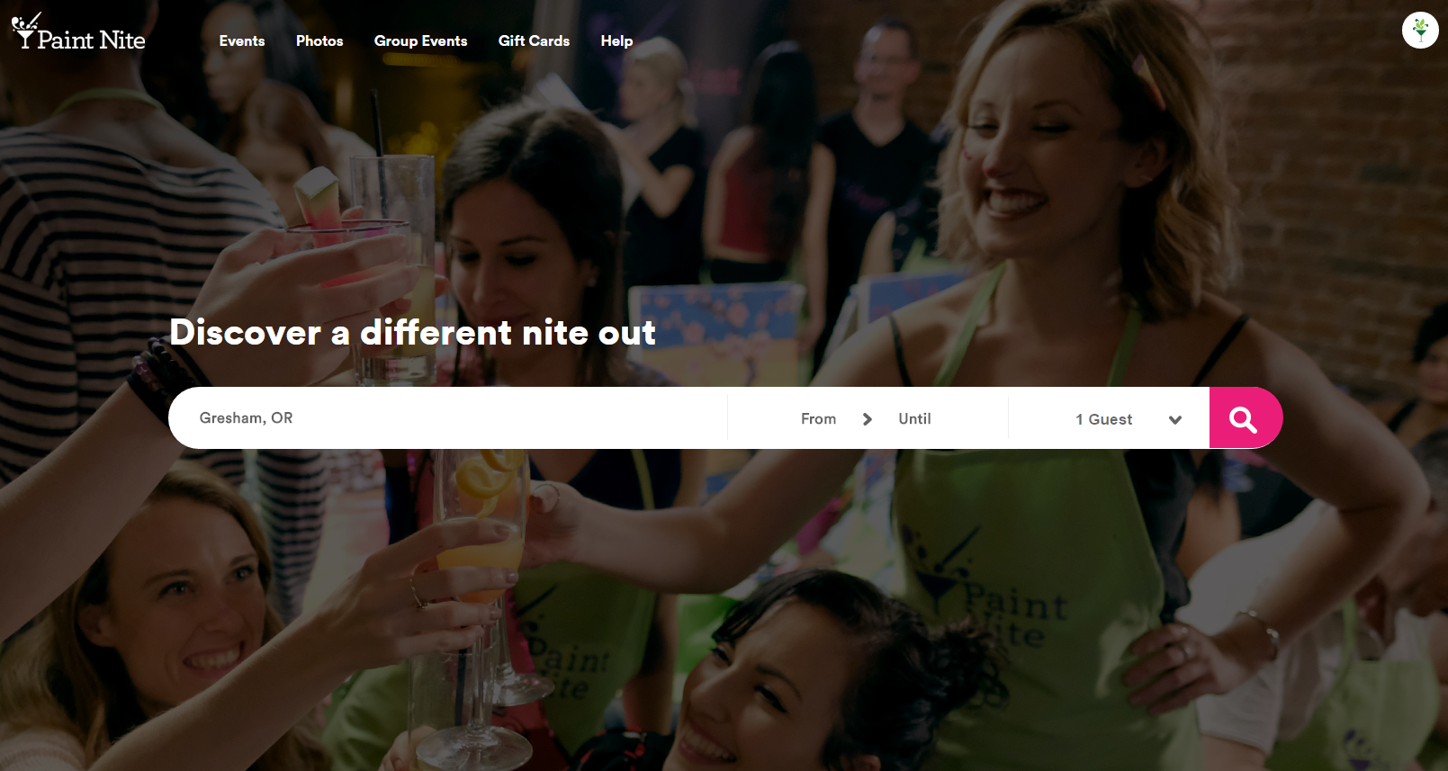 Tagline examples: Paint Nite is not a painting class, it's a different nite out. Tagline examples: Paint Nite is not a painting class, it's a different nite out.