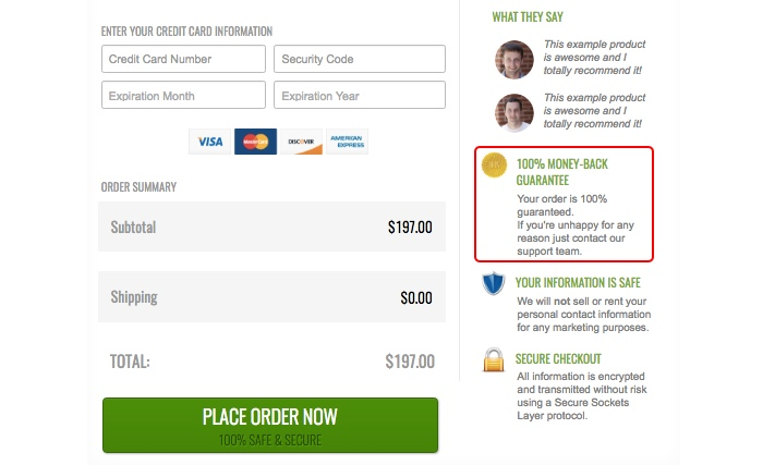 Money-Back Guarantee