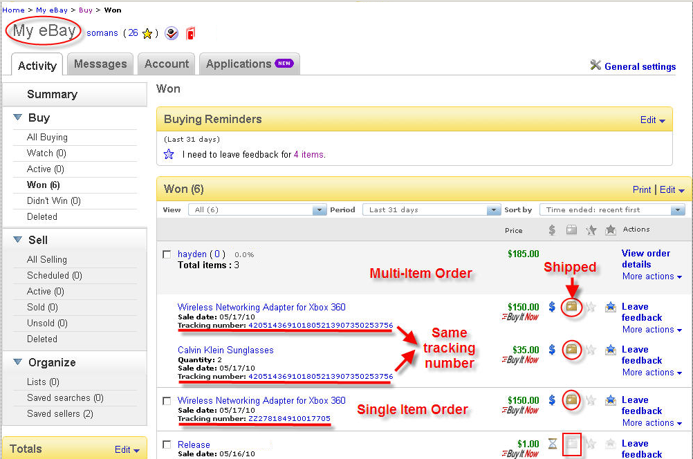 Order Status Dashboard