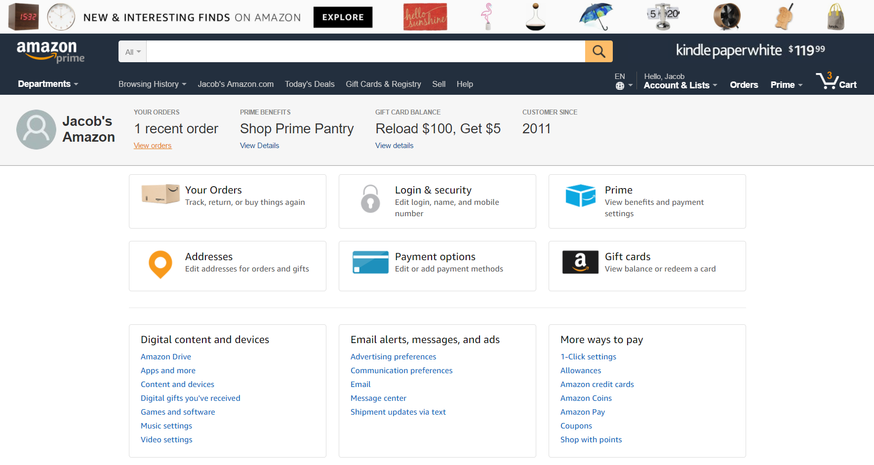Dashboard Upsell