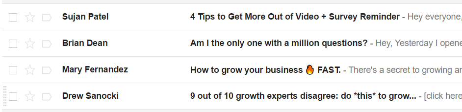 email open rate